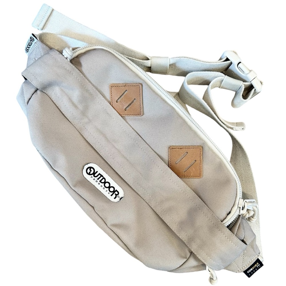 OUTDOOR Tan/Cream Hip Pack